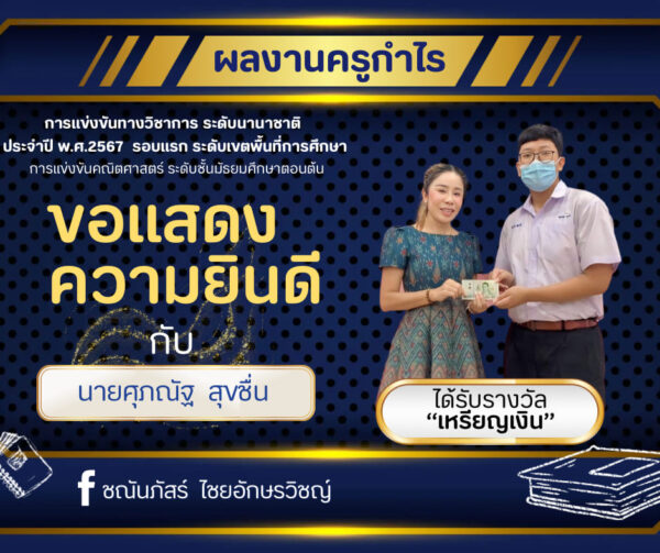 รางวัลและผลงานของนักเรียน